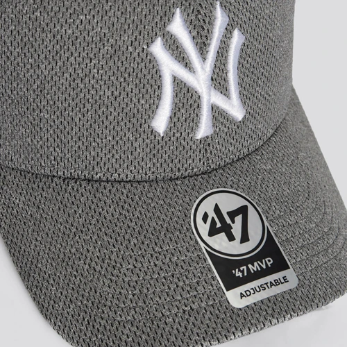 Бейсболка 47 Brand Arlo Alt New York Yankees серая (B-ARLOA17BHV-CC) фото 3