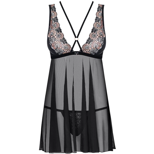 Комплект Obsessive 873-BAB-1 babydoll, S/M