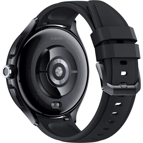 Смарт-часы Xiaomi Watch 2 Pro Black Case with Black Fluororubber Strap (UA): Фитнес-функции Подсчет калорий, Скорость движения, Шагомер, Альтиметр, GPS-модуль, Пульсометр