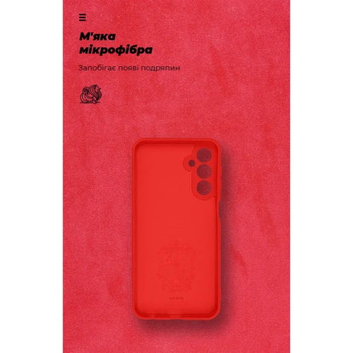 Чохол для телефона ArmorStandart ICON Case Camera cover Red для Samsung A245 Galaxy A24 4G/M346 Galaxy M34 5G (ARM69638) фото 6