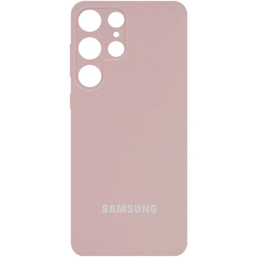 Аксессуар для смартфона Mobile Case Silicone Cover Full Camera Pink Sand for Samsung S918 Galaxy S23 Ultra