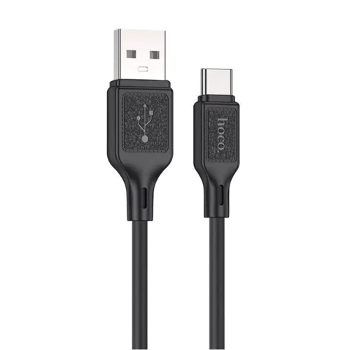 Кабель Hoco USB Cable to USB-C X90 3A 1m Black