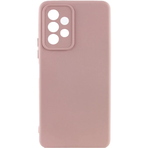 Чехол для телефонов TPU Case Getman Liquid Silk Full Camera Pink Sand for Samsung A235 Galaxy A23 4G