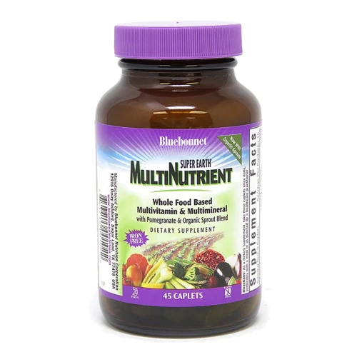 Bluebonnet Nutrition Super Earth Multi Nutrient, 45 Caplets (BLB0102)