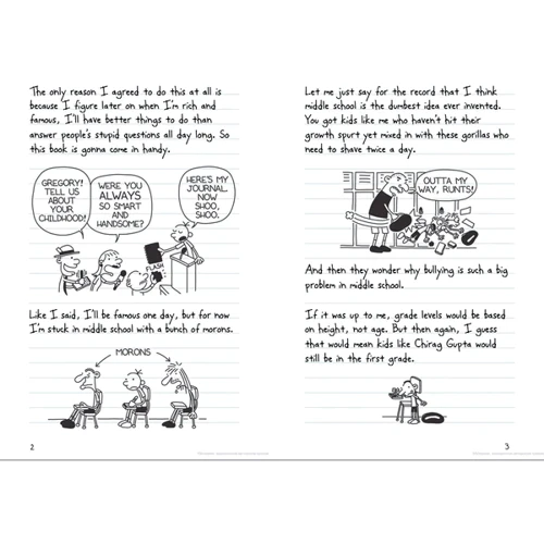 Jeff Kinney: Diary Of A Wimpy Kid (Book 1): Обкладинка Мягкая