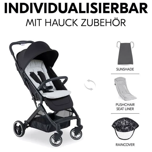 Коляска Hauck Travel N Care Plus Black (16018-3): Возможность установки люльки нет
