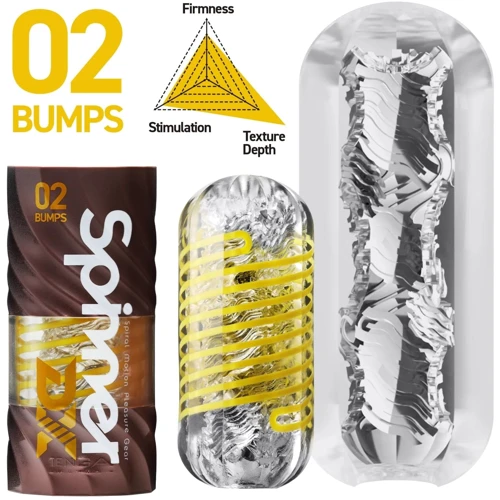 Мастурбатор Tenga Spinner DX 02 Bumps