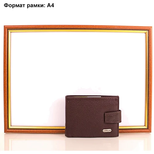 Мужское портмоне Canpellini темно-коричневое (SHI1410-10FL): Тип Портмоне