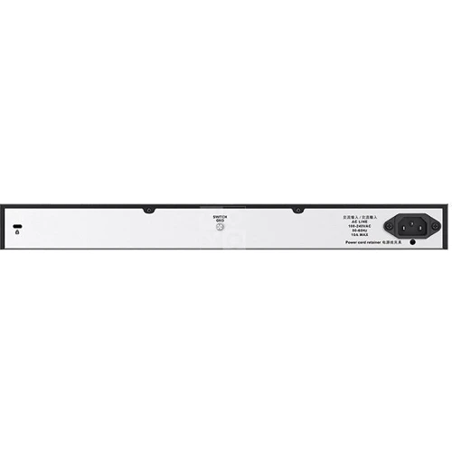 Сетевой коммутатор D-Link DGS-1026MP: Порты только Gigabit Ethernet (10/100/1000)