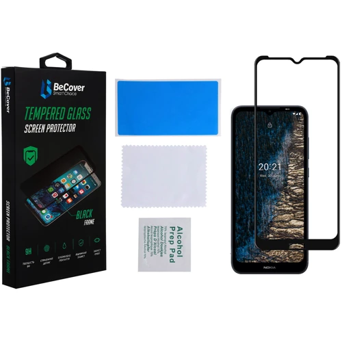 Аксесуар для смартфона BeCover Tempered Glass Black для Nokia C10 / C20 (706777) фото 4