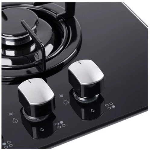 Варочная поверхность газовая Pyramida PFG 646 BLACK: Размеры для встраивания (ШxГ) 55x47 см