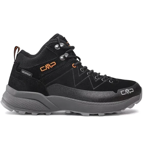 Ботинки CMP Kaleepso Mid Hiking Shoes WP (31Q4917-U901) 40 (41) черные натуральная замша зима
