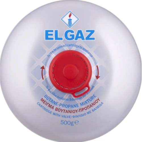 Газовый балон El Gaz ELG-800 500 г (104ELG-800): Вес, г 500