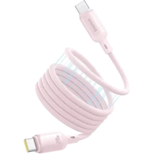 

Baseus Cable USB-C to USB-C PicoGo Magnetic Liquid Silicone 240W 1m Pink (P10376800411-00)