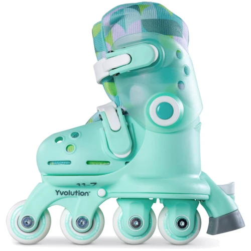 Роликовые коньки Yvolution Twista, размер 24-28, салатовый (YR25G4)