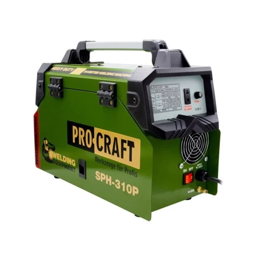 Инверторный сварочный полуавтомат Procraft SPH310P: Метод сварки многофункциональный (MMA/TIG/MIG)