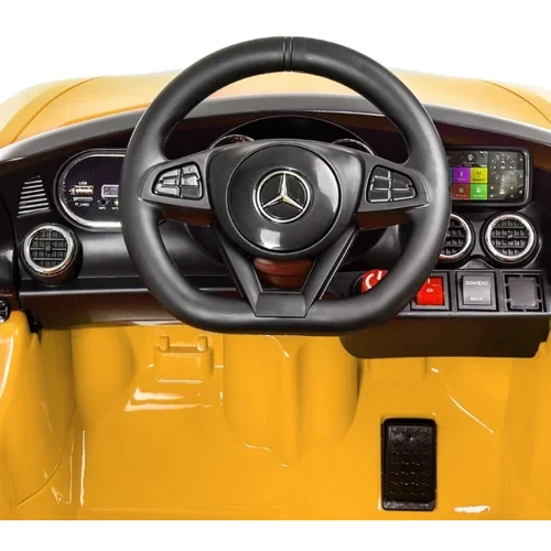 Машина Bambi Mercedes желтая (M 4062EBLR-6): Время работы, мин 90