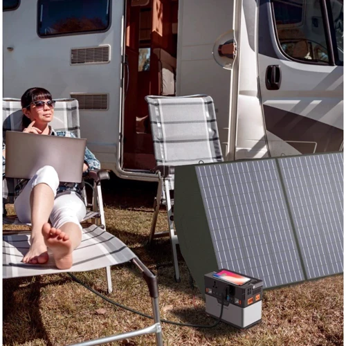 Солнечная панель Allpowers 100W Solar Panel фото 7
