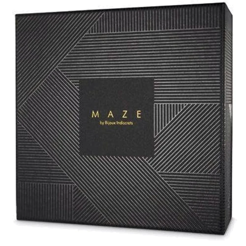Портупея Bijoux Indiscrets MAZE - Halter Bra Harness Black