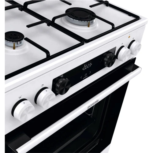Плита комбинированная Gorenje GKS6C70WJ: Управление механическое, электронное