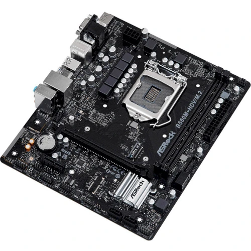 ASRock B560M-HDV/M.2: Оперативная память 2xDDR4 4000+ МГц, до 64 ГБ