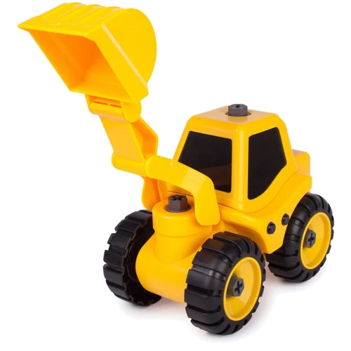 Трактор KAILE TOYS с погрузчиком, разборная модель с отверткой (KL702-5)