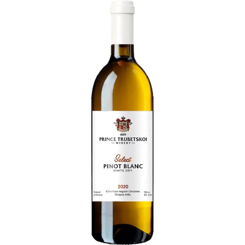 Вино Князь Трубецькой Select Pinot Blanc біле сухе 0.75 (VTS6317065)