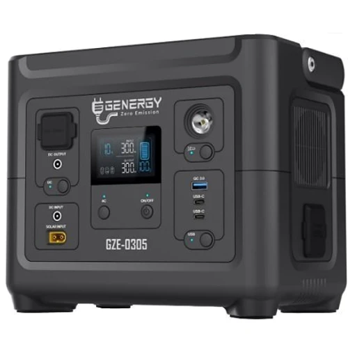 Зарядная станция GENERGY ZERO 288Wh 500W (GZE-0305): Емкость аккумулятора, Вт/ч 288