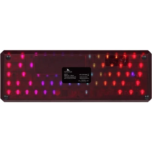 Клавиатура Motospeed Darmoshark K5 Gateron Red Red-Black (dmk5rbgr): Интерфейс подключения Wireless (радио интерфейс)
