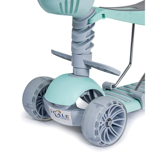 Самокат Scooter Smart 5in1. Mint (многофункциональный, с родительской ручкой) - 1730773179: Количество колес 3