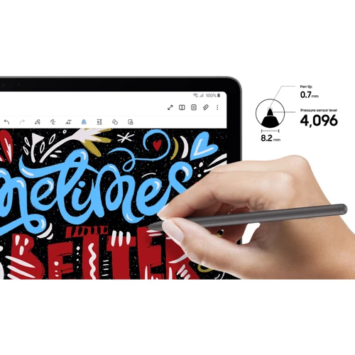 Стілус Samsung S Pen Gray (EJ-PX510BJEGEU) для Samsung Tab S9 FE / S9 FE+ (X610N/X510): Колір серый
