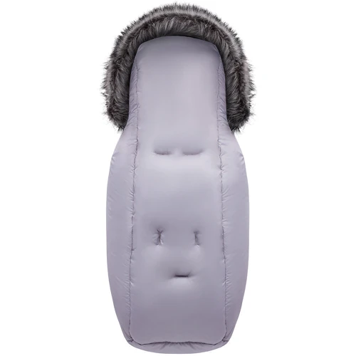 Зимний конверт Bair Polar premium серый - серебро кожа (623475) фото 3