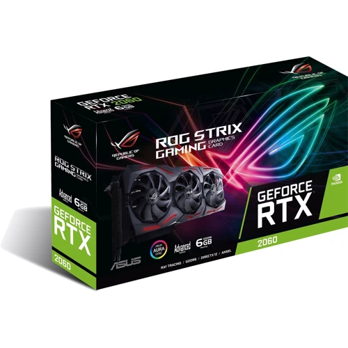 Видеокарта ASUS GeForce RTX2060 6144Mb ROG STRIX EVO ADVANCED GAMING (ROG-STRIX-RTX2060-A6G-EVO-GAMING): Разрядность шины памяти, бит 192