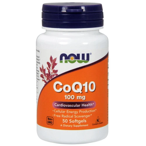 

Now Foods CoQ-10, 100 mg, 50 Softgels