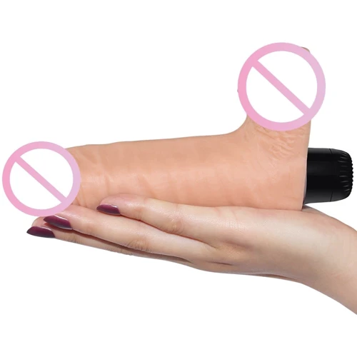 Реалистичный вибратор LoveToy Real Feel Vibrator 14 Flesh 7''
