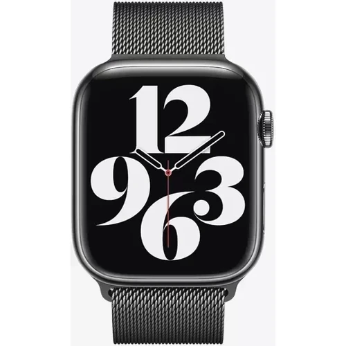 Аксесуар для Watch Apple Milanese Loop Band Graphite (ML773) для Apple Watch 42/44/45mm UA: Виробник Apple