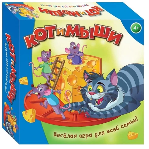 Детская настольная игра Dream Makers "Кот и мыши" (707-38)