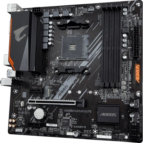 Gigabyte A520M AORUS ELITE: Роз'єми на задній панелі USB 3.2 Gen 1