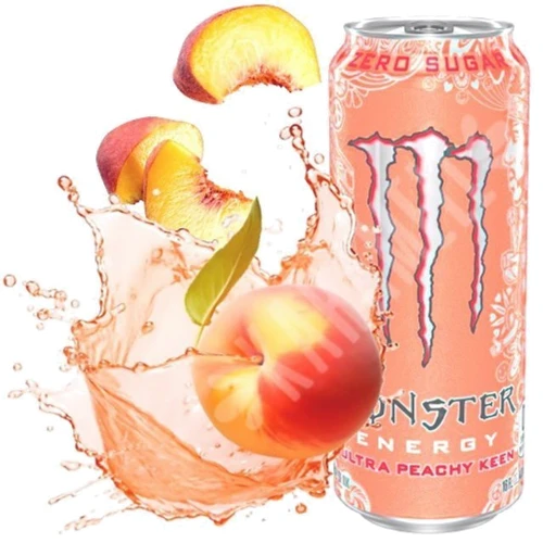 Напиток энергетический (без сахара) Monster Energy Ultra Peachy Keen 500 ml