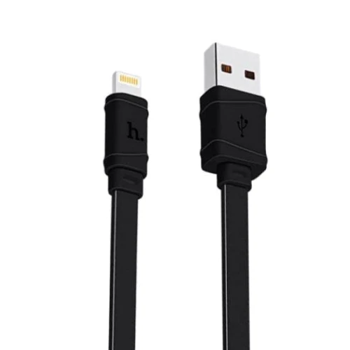 Кабель Hoco USB Cable to Lightning X5 Bamboo 1m Black