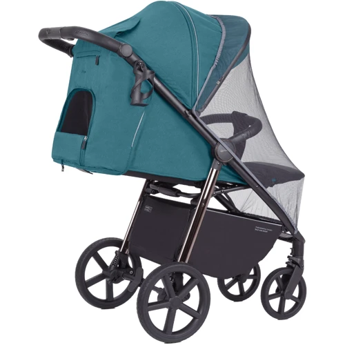 Коляска прогулянкова Carrello Bravo CRL-5515 Oxford Blue 2024 NF (CRL-5515 Oxford Blue NF): Матеріал коліс резина