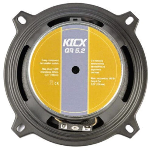 Kicx QR-5.2: Тип компонентная автоакустика