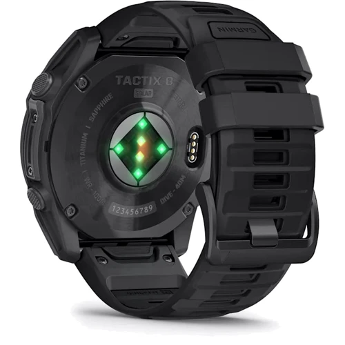 Смарт-годинник Garmin Tactix 8 Solar 51mm Ballistics Elite Edition (010-03407-11) фото 9