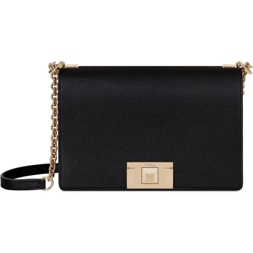 Женская сумка кросс боди Furla Mimi's Crossbody черная (BVD6NMBARE000O6000)