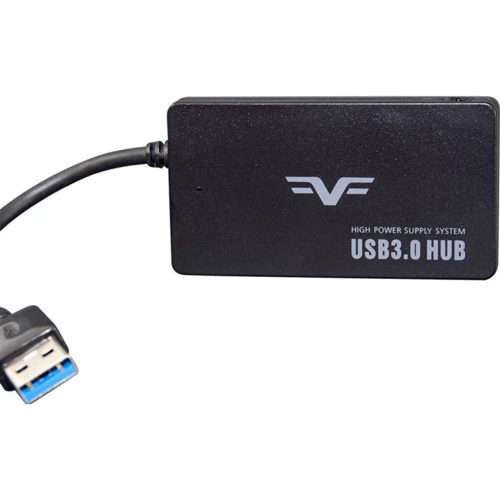 Аксессуар для накопителя Frime 4хUSB3.0 Hub Black (FH-30510)