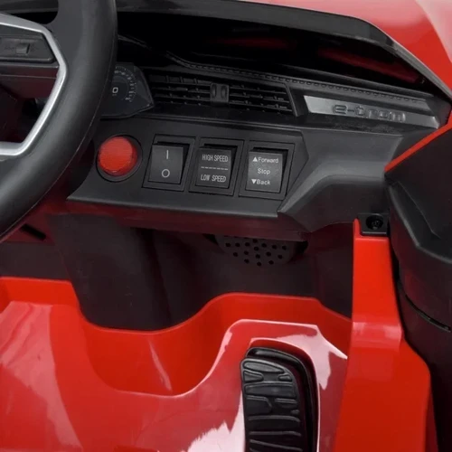 Детский электромобиль Bambi Racer Audi красный (M 4806EBLR-3): Материал корпуса пластик