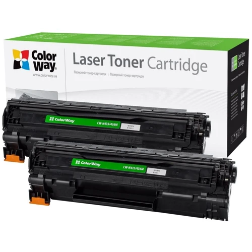 Картридж ColorWay для HP LJ P1005 (CB435AF/CB436A/CE285A)Can.712/725 DUAL PACK (CW-H435/436FM)