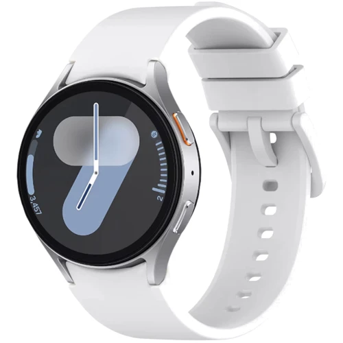 BeCover Strap Tape White для Samsung Galaxy Watch (20mm) 4 40mm-44mm/5 40-44mm/6 40-44mm/7 40-44mm (712063)