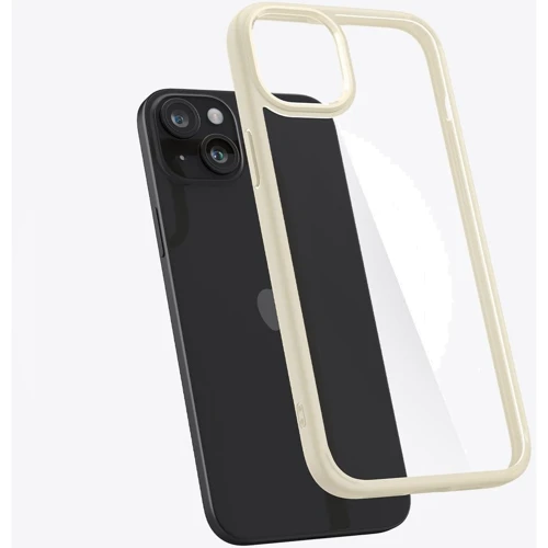 Чехол для iPhone Spigen Ultra Hybrid Mute Beige (ACS06658) for iPhone 15 Plus