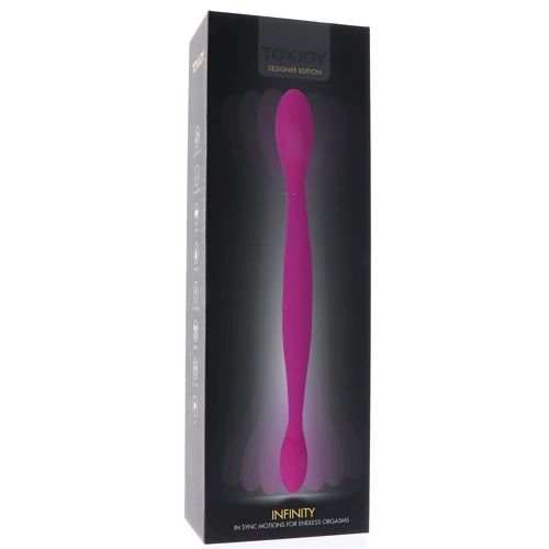 Двусторонний вибратор Toy Joy Infinity Double Dildo